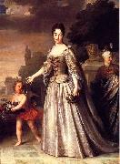 Jean-Baptiste Santerre Portrait of Marie-Adelaide of Savoy oil painting